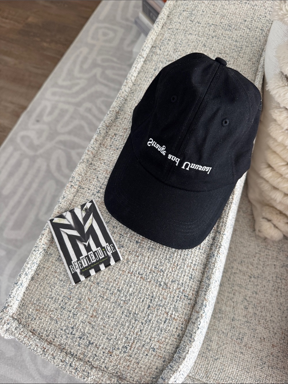 Beetlejuice theater hat & magnet bundle